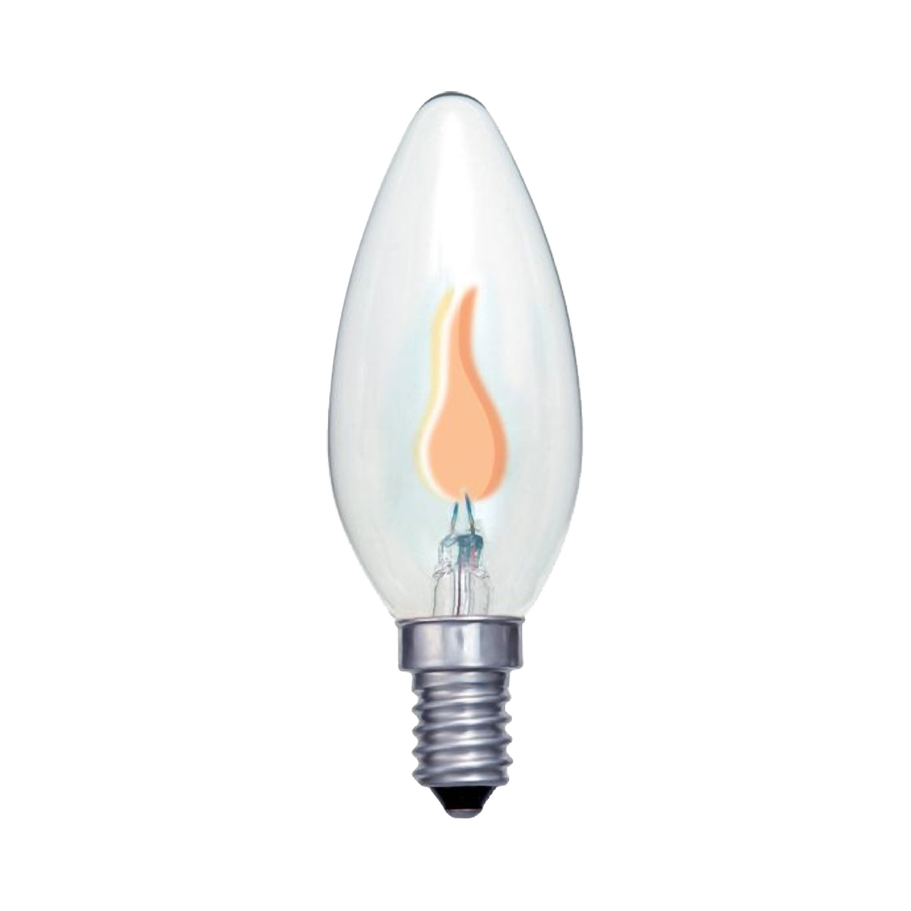 e14 flicker flame bulb